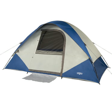 Details about   Camping Tent Combo 28 Pieces 6 Person Blue Silver Easy Assembly Carry Bag New 